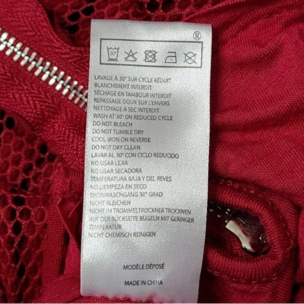 MAJE Red Jam Puffball Skirt Women's Size US XS - Picture 14 of 15